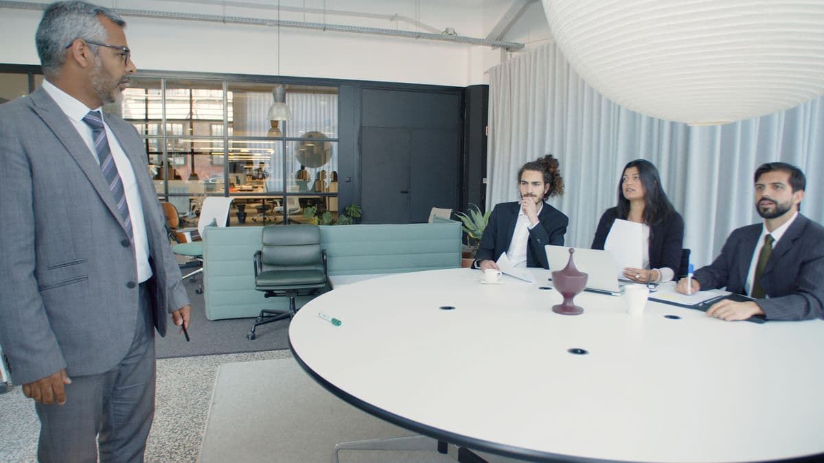 UAE office and business meeting
